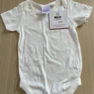 NWT hanna andersson shirt sleeve organic cotton onsie